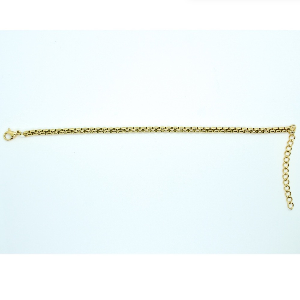 Large Box Chain Bracelet - Picture 3 of 6